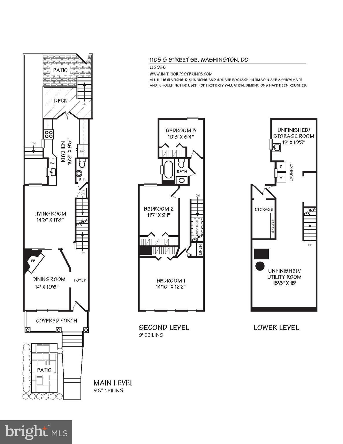 1105 G Street Southeast Washington, DC 20003 - Photo 51 of 51 Floor plan