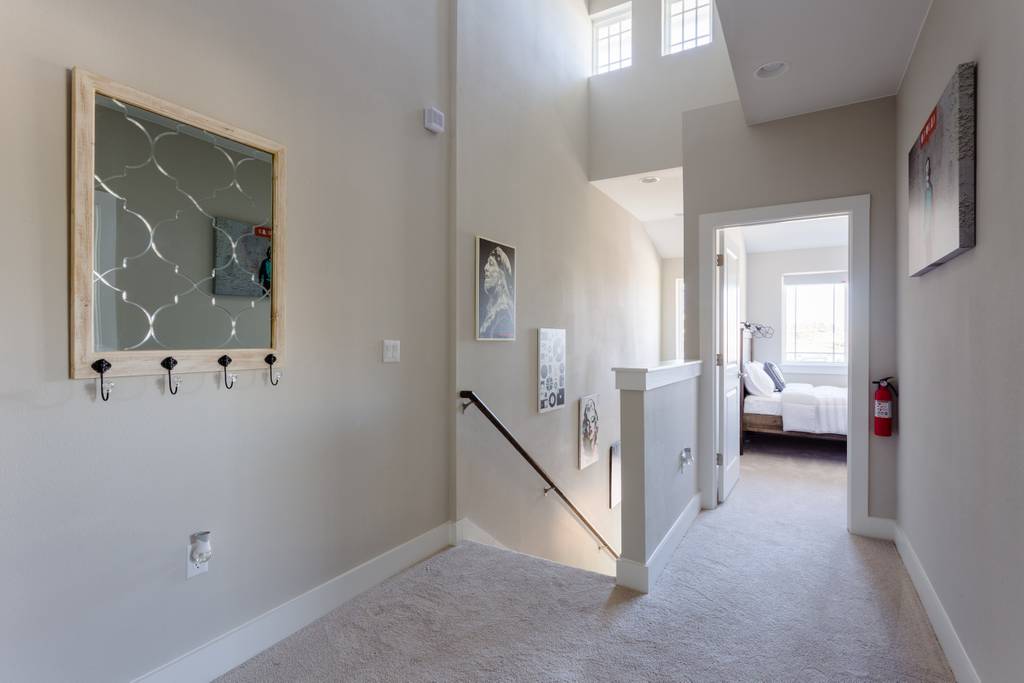 807 East 16th Street, Unit A Austin, TX 78702 - Photo 13 of 29 a view of a hallway with a livingroom and a bedroom