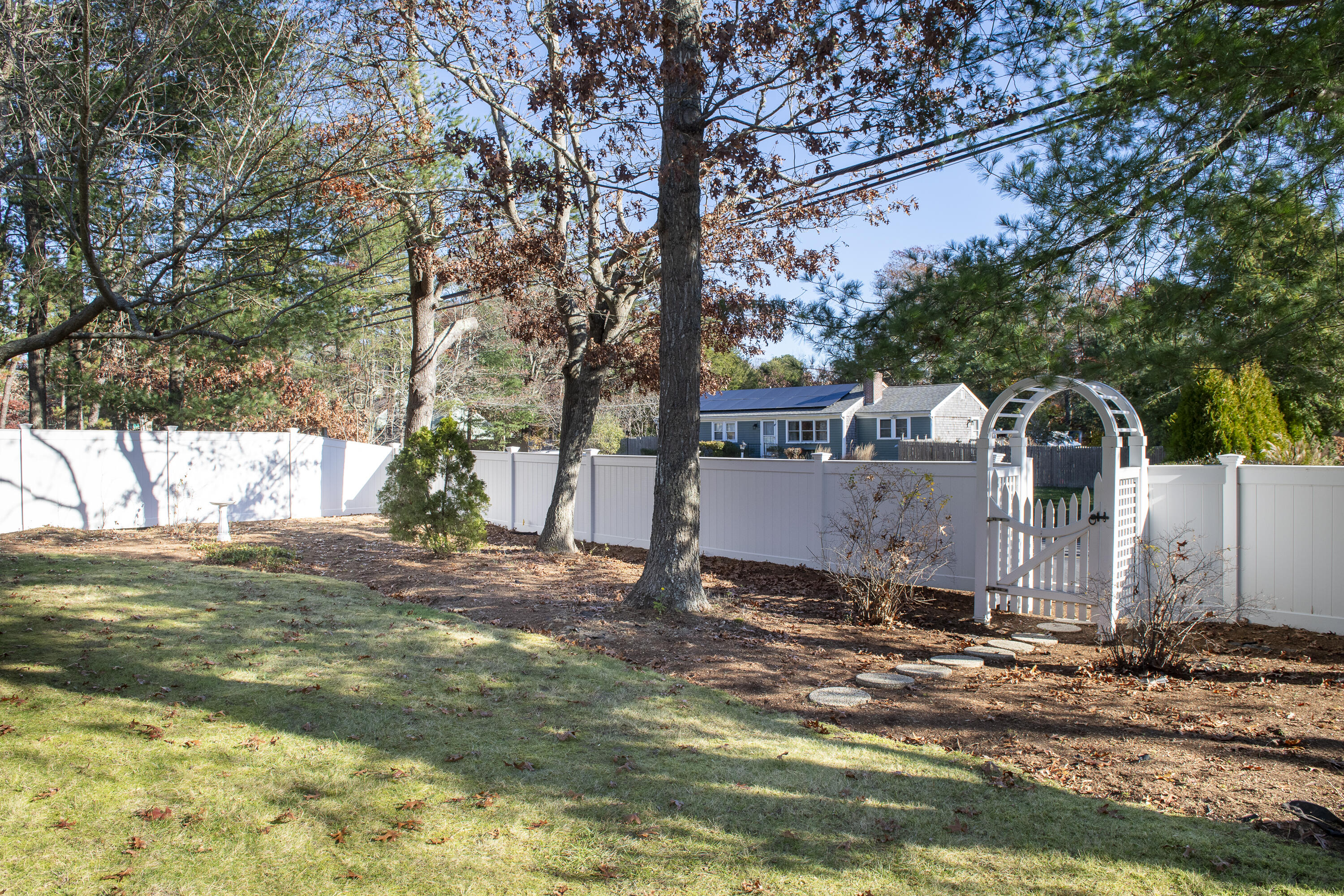 31 Mashpee Neck Road Mashpee, MA 02649 - Photo 48 of 65 a view of a park with large trees