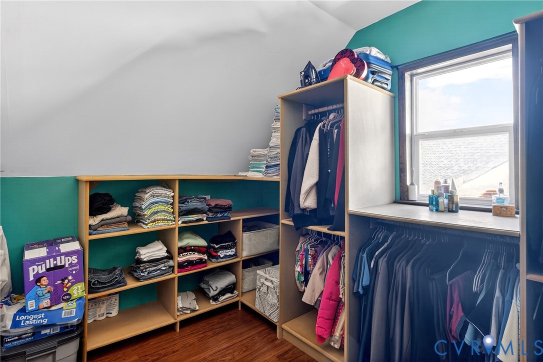 919 Colonial Avenue Colonial Heights, VA 23834 - Photo 21 of 31 a view of walk in closet with clothes and shoes
