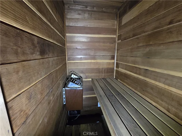 a view of a hallway with entryway