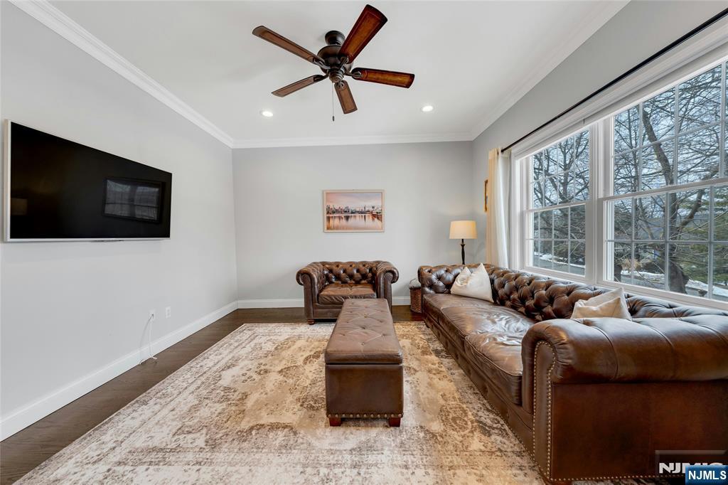 51 Terrace Street Park Ridge, NJ 07656 - Photo 11 of 29 a living room with furniture and a flat screen tv
