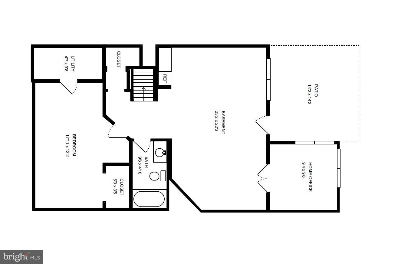 2516 Brenton Point Drive Reston, VA 20191 - Photo 30 of 30 Floor Plan - Lower Level