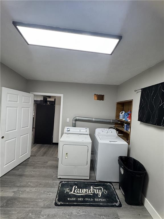 2672 West County Line Road Jamestown, PA 16134 - Photo 11 of 14 a utility room with dryer and washer