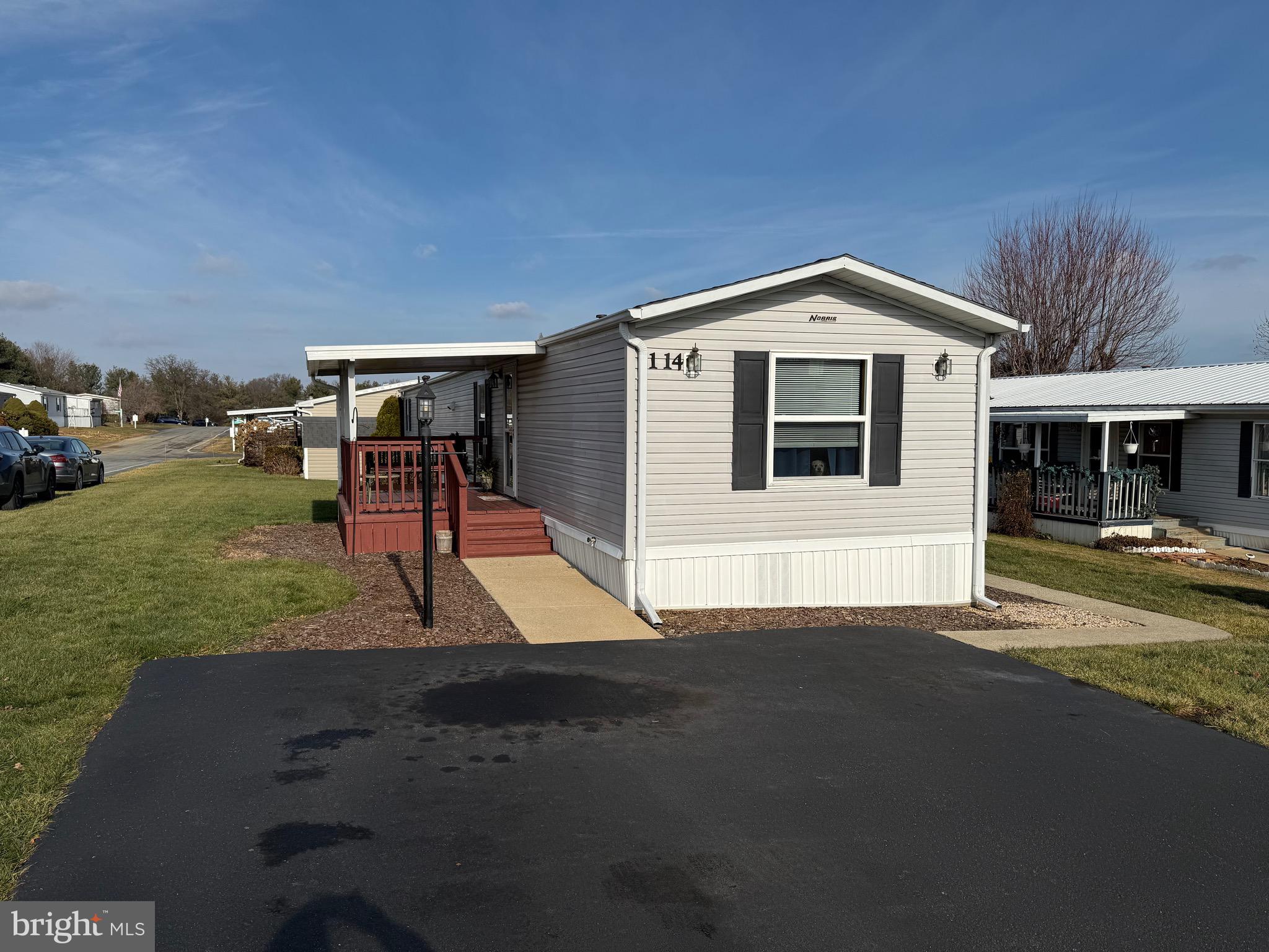 114 Pheasant Ridge Circle Lancaster, PA 17603 - Photo 4 of 30 a front view of a house with a yard