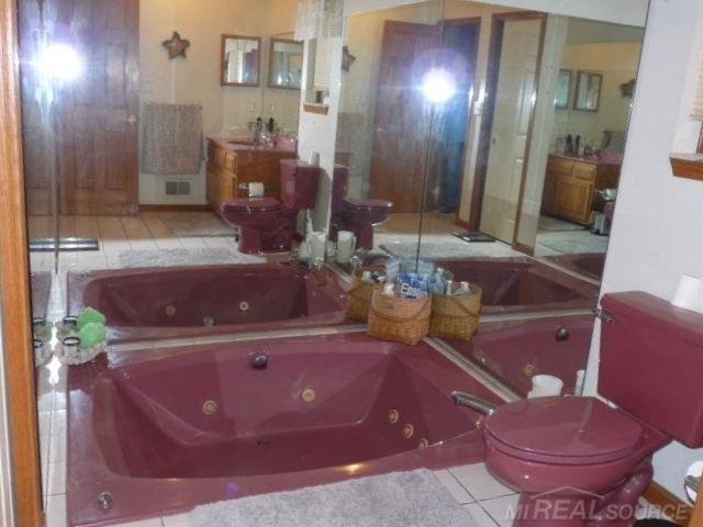 3776 Breen Road Emmett, MI 48022 - Photo 16 of 34 Bath with sunken spa tub