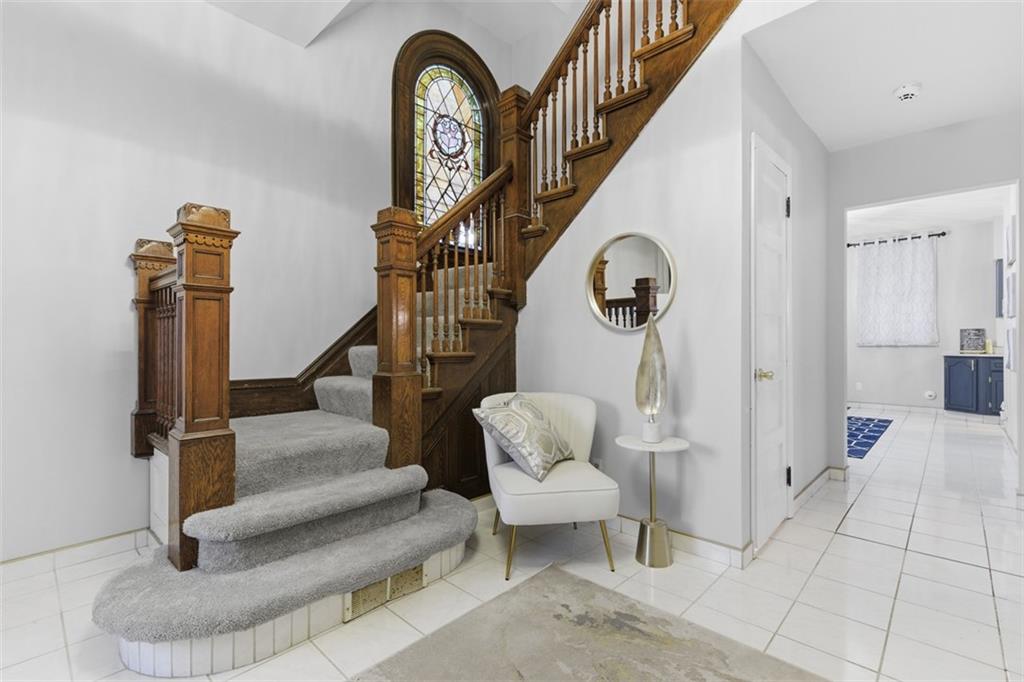 1336 4th Avenue Coraopolis, PA 15108 - Photo 2 of 50 a view of entryway and hall with wooden floor