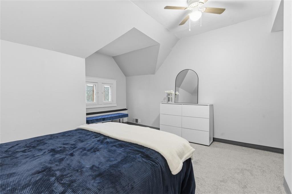 1336 4th Avenue Coraopolis, PA 15108 - Photo 38 of 50 a bedroom with a bed and a dresser