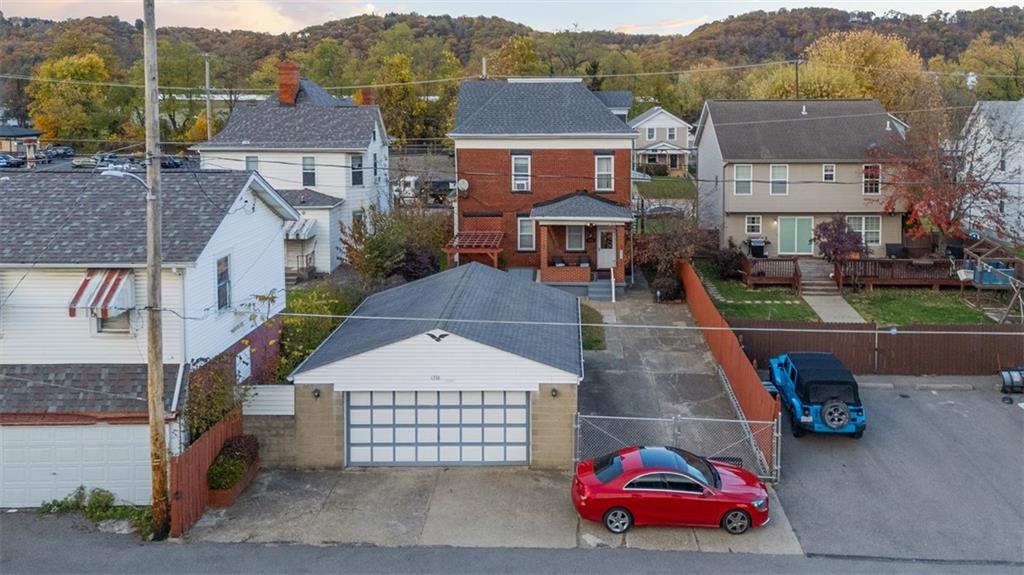 1336 4th Avenue Coraopolis, PA 15108 - Photo 49 of 50 an aerial view of a house with a yard