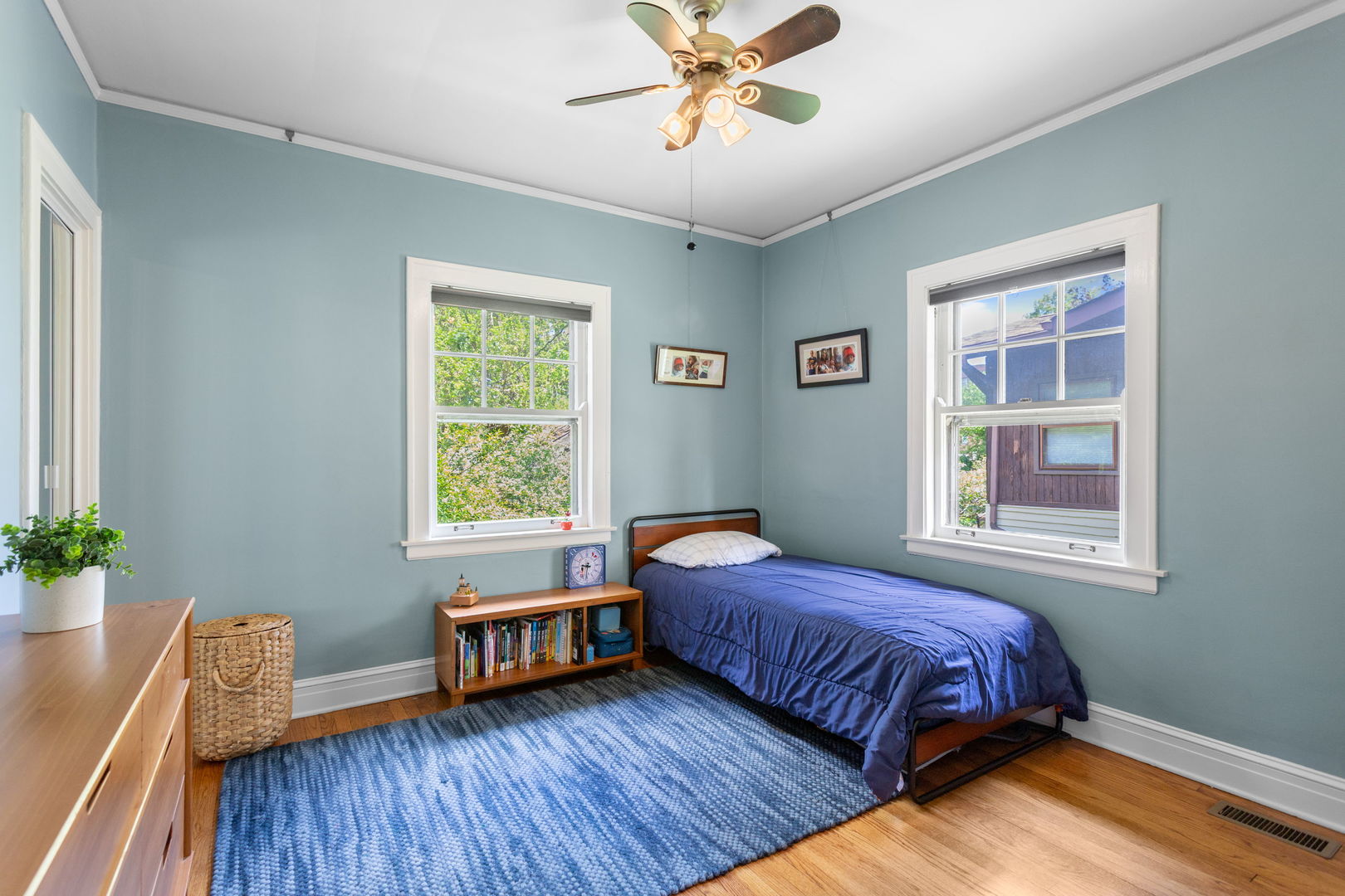 342 Lawton Road Riverside, IL 60546 - Photo 13 of 33 a bedroom with a bed and a window