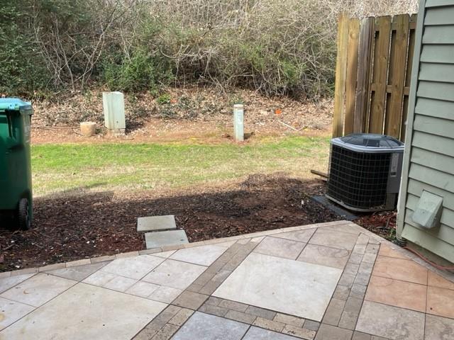 6721 Trafalger Square Norcross, GA 30093 - Photo 13 of 13 a view of a pathway with a fire pit