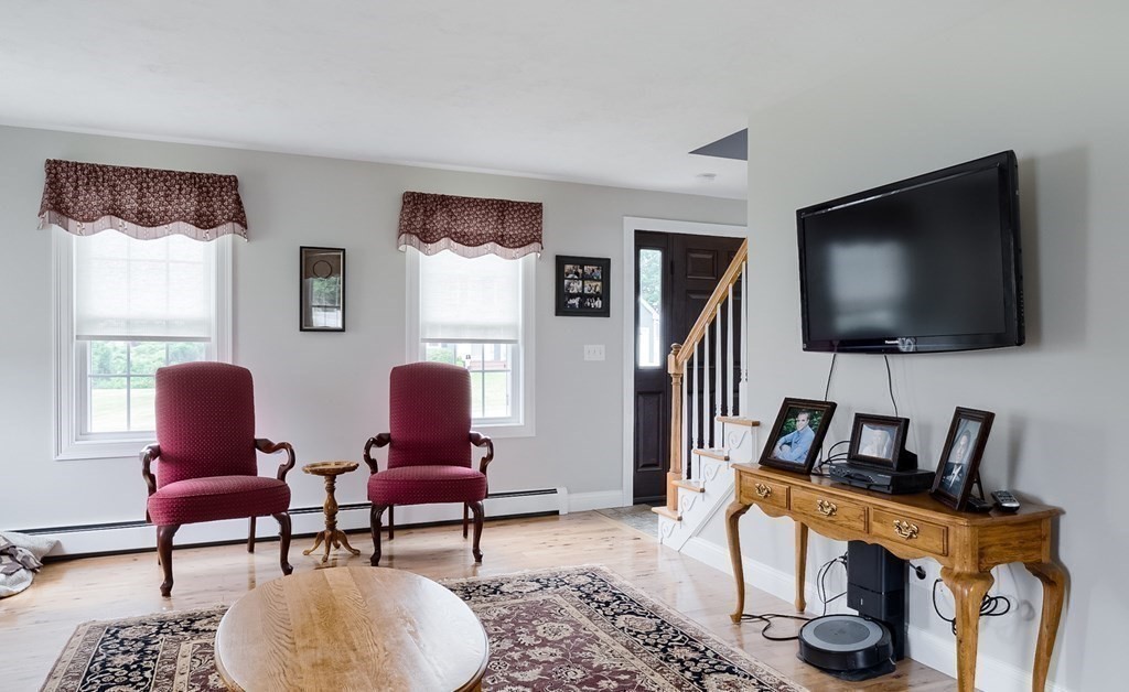 22 Vista Circle Rutland, MA 01543 - Photo 13 of 39 a living room with furniture and a flat screen tv