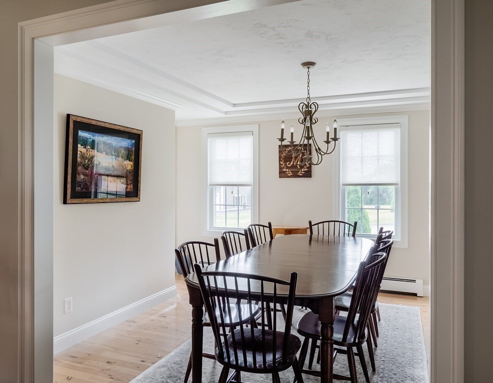 22 Vista Circle Rutland, MA 01543 - Photo 15 of 39 a view of a dining room with furniture window and outside view
