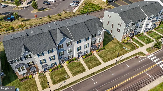 front view of a building with windows