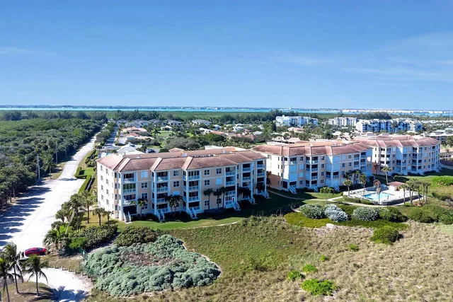 a view of a city with tall buildings