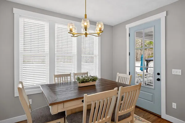 a kitchen with a stove and cabinets