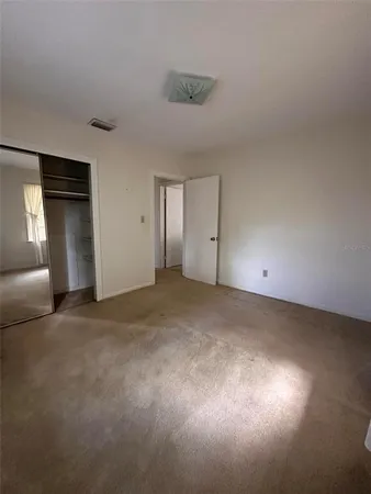 a view of empty room