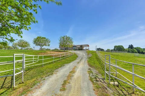 a view of an outdoor space with a lake view