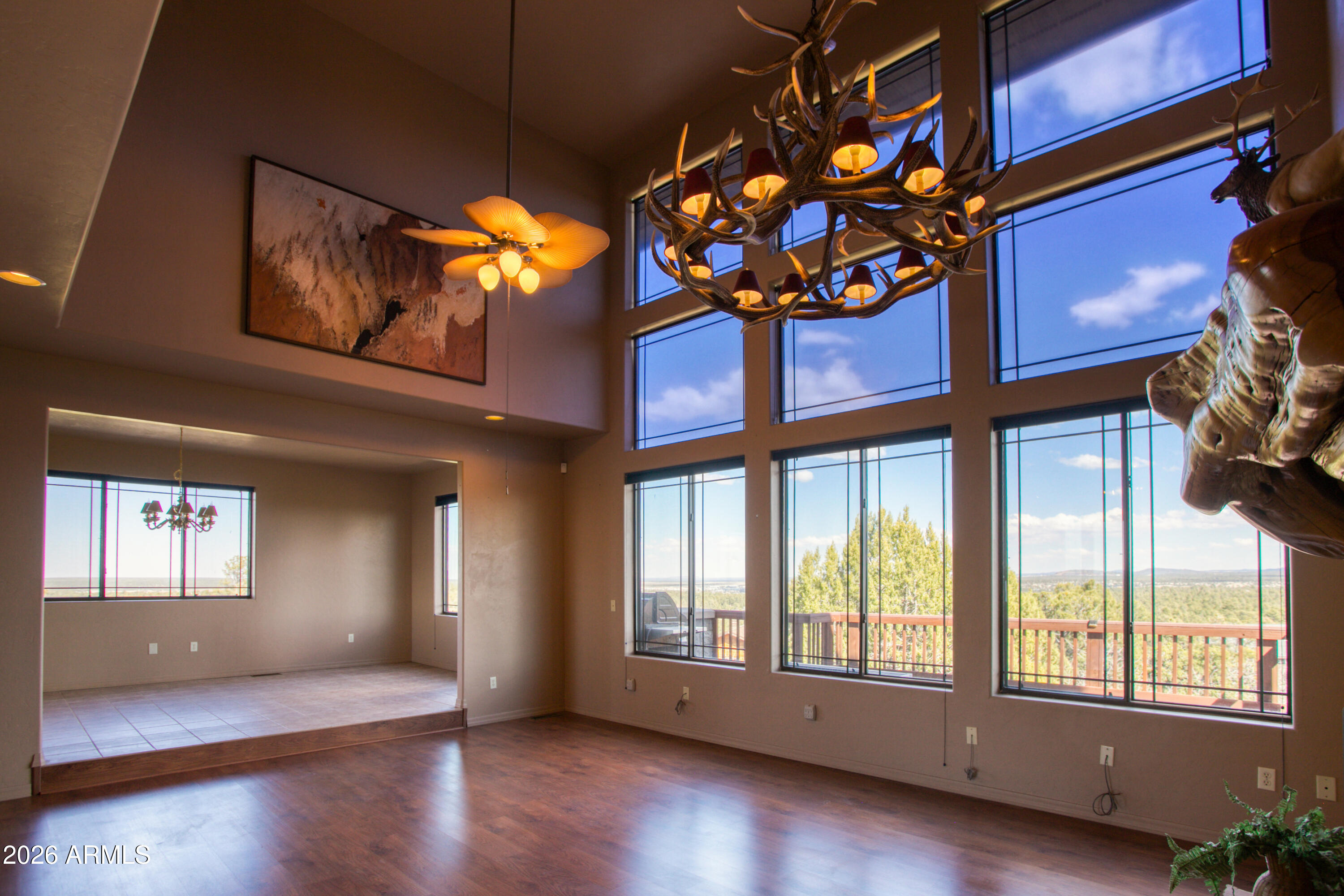 1511 South Canyon Ridge Trail Show Low, AZ 85901 - Photo 14 of 61 a view of an entryway with a window and wooden floor