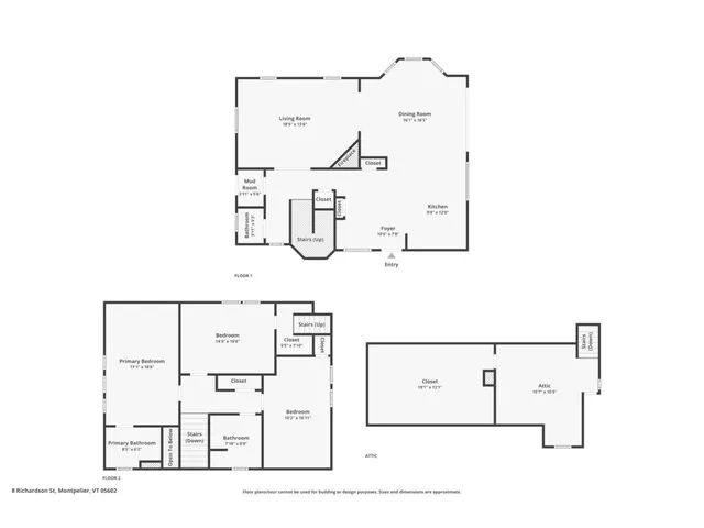 $950,000 | 8 Richardson Street, Montpelier, VT 05633