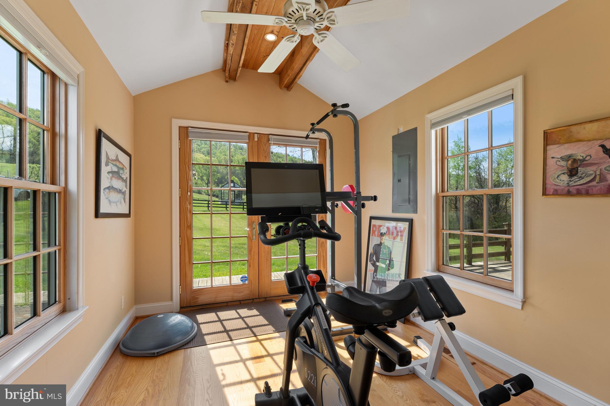 3459 Carrington Road Delaplane, VA 20144 - Photo 54 of 91 Exercise Area Guest House