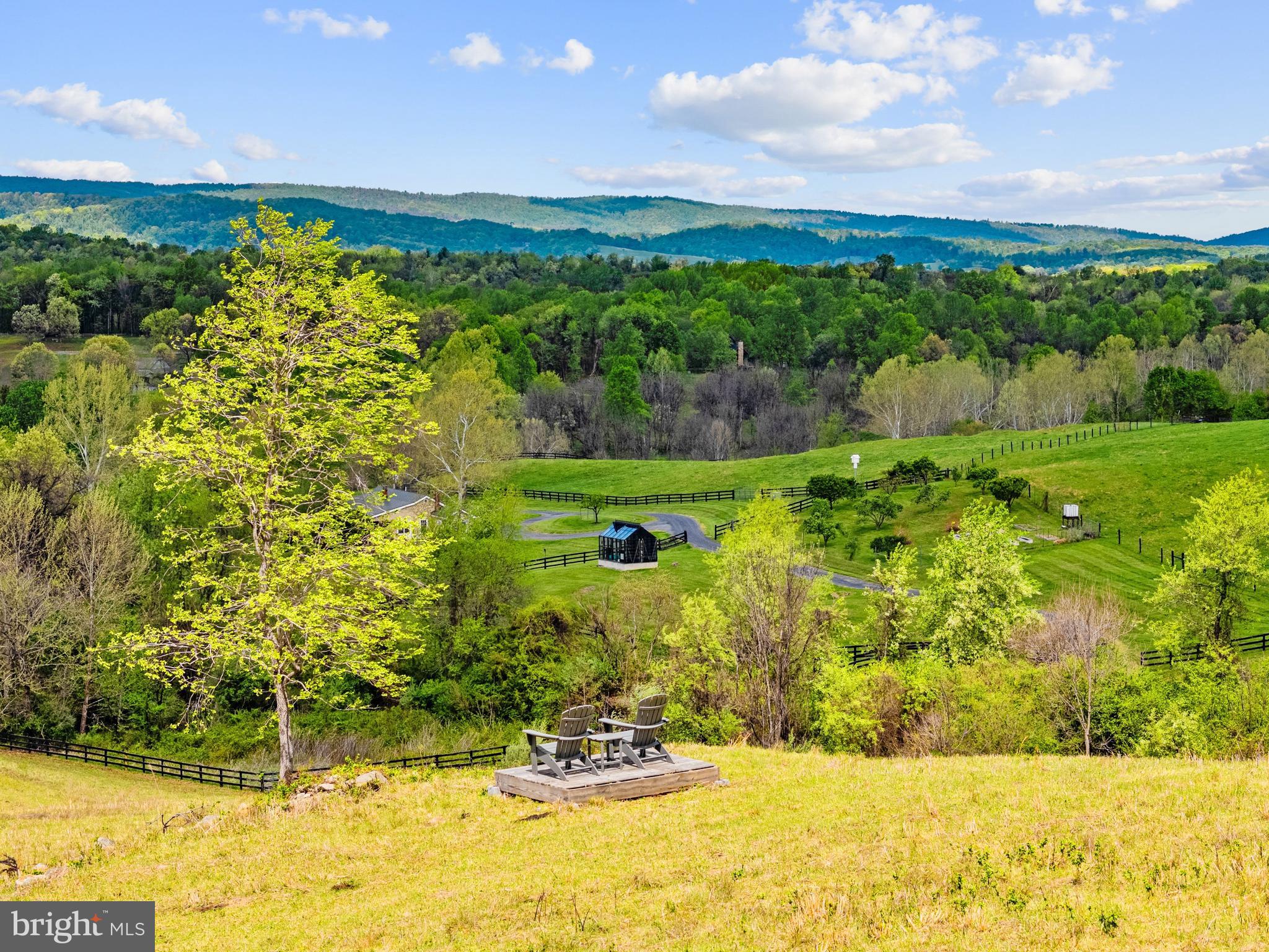 3459 Carrington Road Delaplane, VA 20144 - Photo 6 of 106 a view of a garden with an ocean view