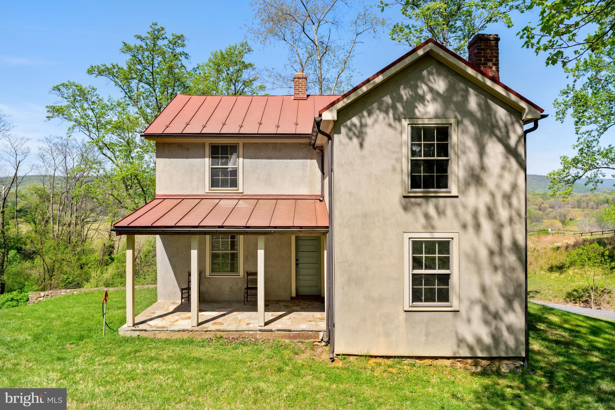 3459 Carrington Road Delaplane, VA 20144 - Photo 81 of 106 front view of a house with a yard