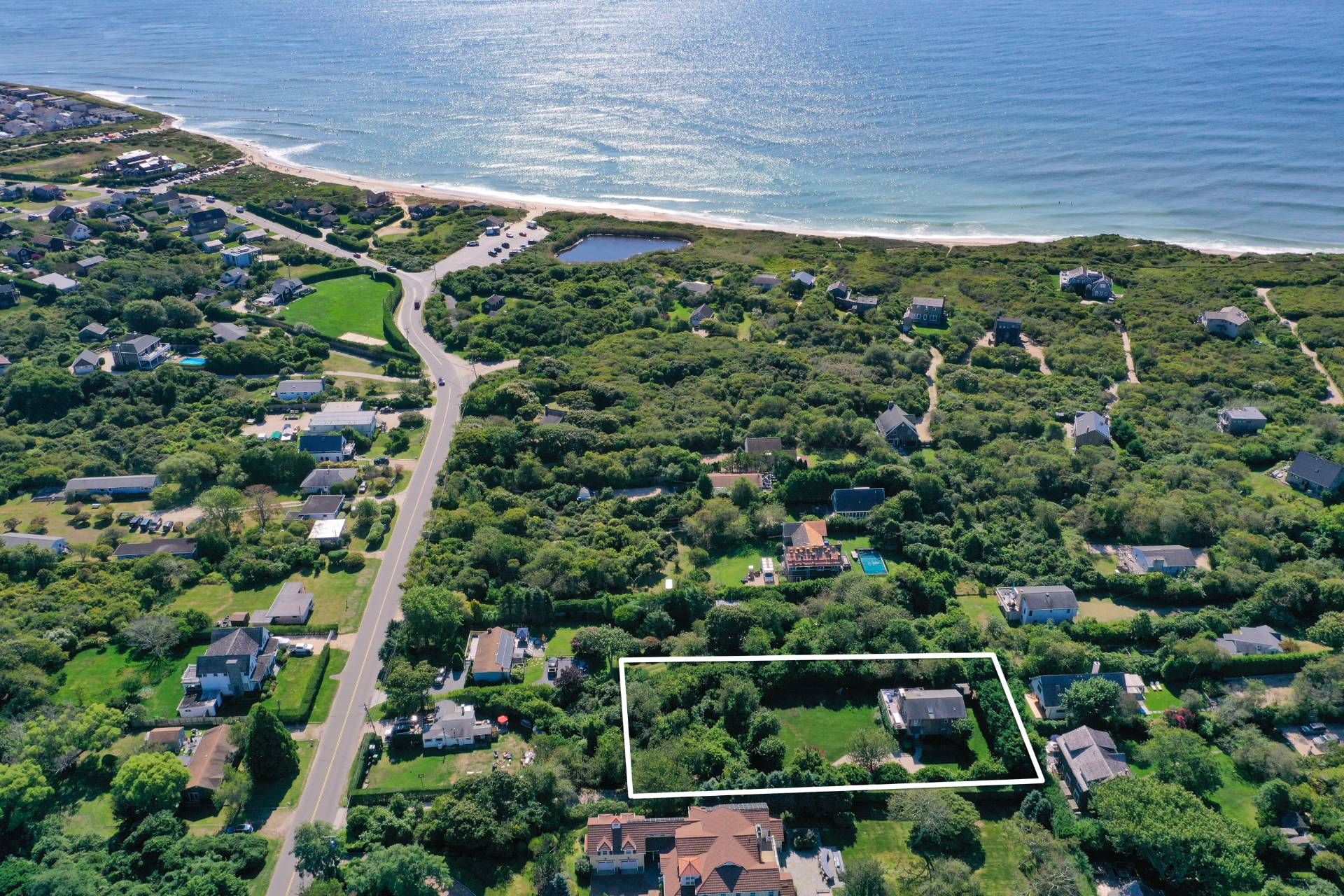 28 Ditch Plains Road Montauk, NY 11954 - Photo 25 of 30 a view of yard with green space
