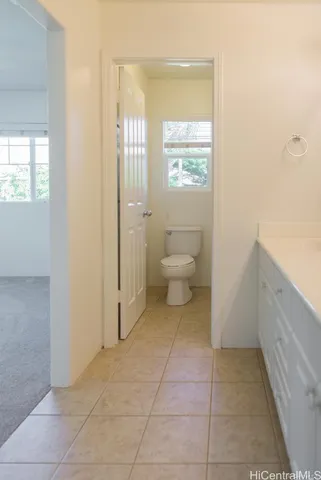 a bathroom with a toilet