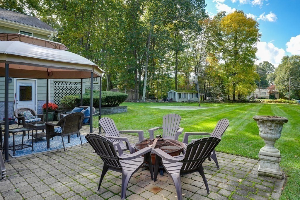 14 Princeton Road Burlington, MA 01803 - Photo 38 of 40 a view of yard with seating area and green space