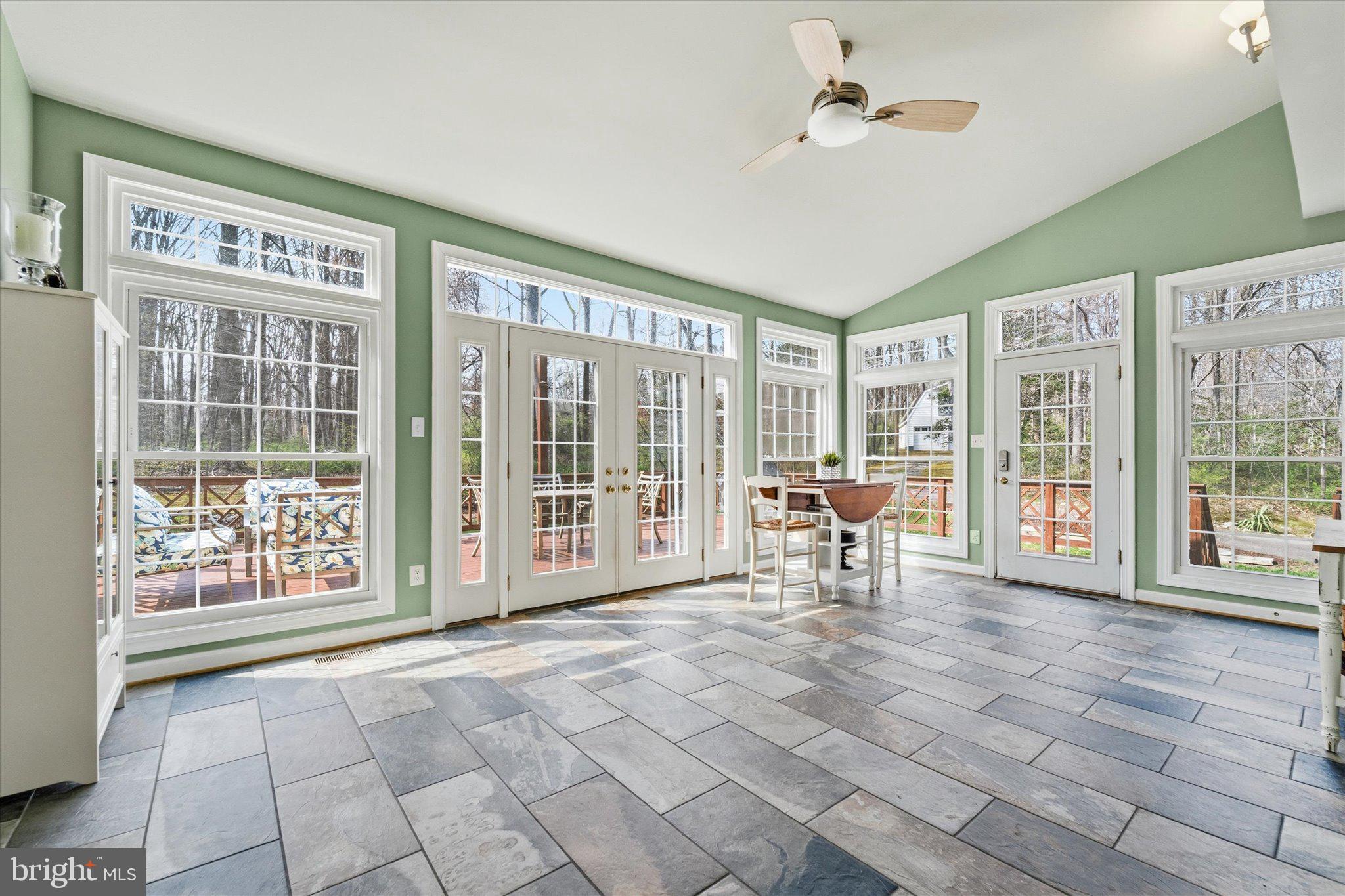 10582 Canterberry Road Fairfax Station, VA 22039 - Photo 19 of 81 Sunroom with heated tile floors