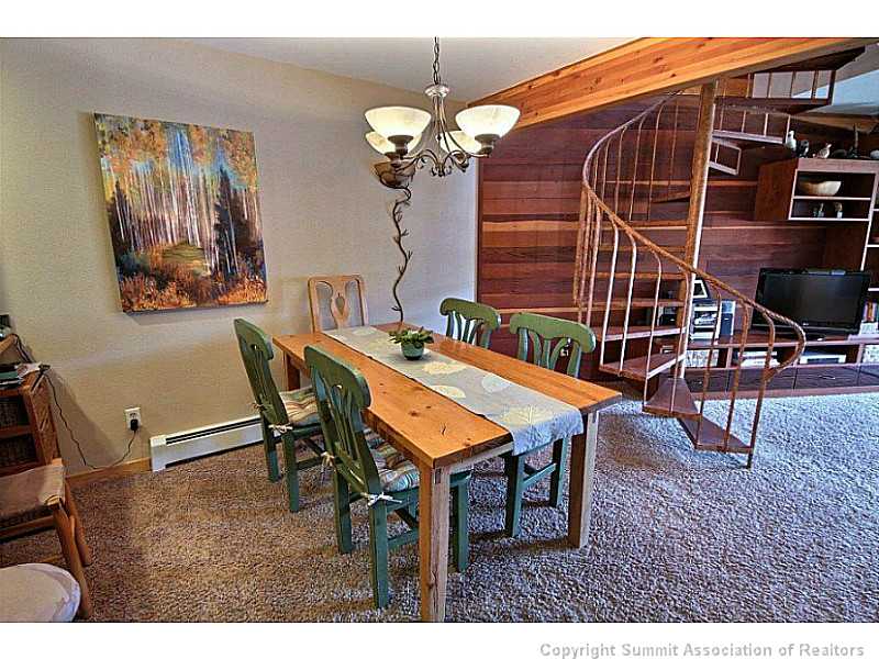 9460 Ryan Gulch Road, Unit 485 Silverthorne, CO 80498 - Photo 8 of 23 Dining Room.