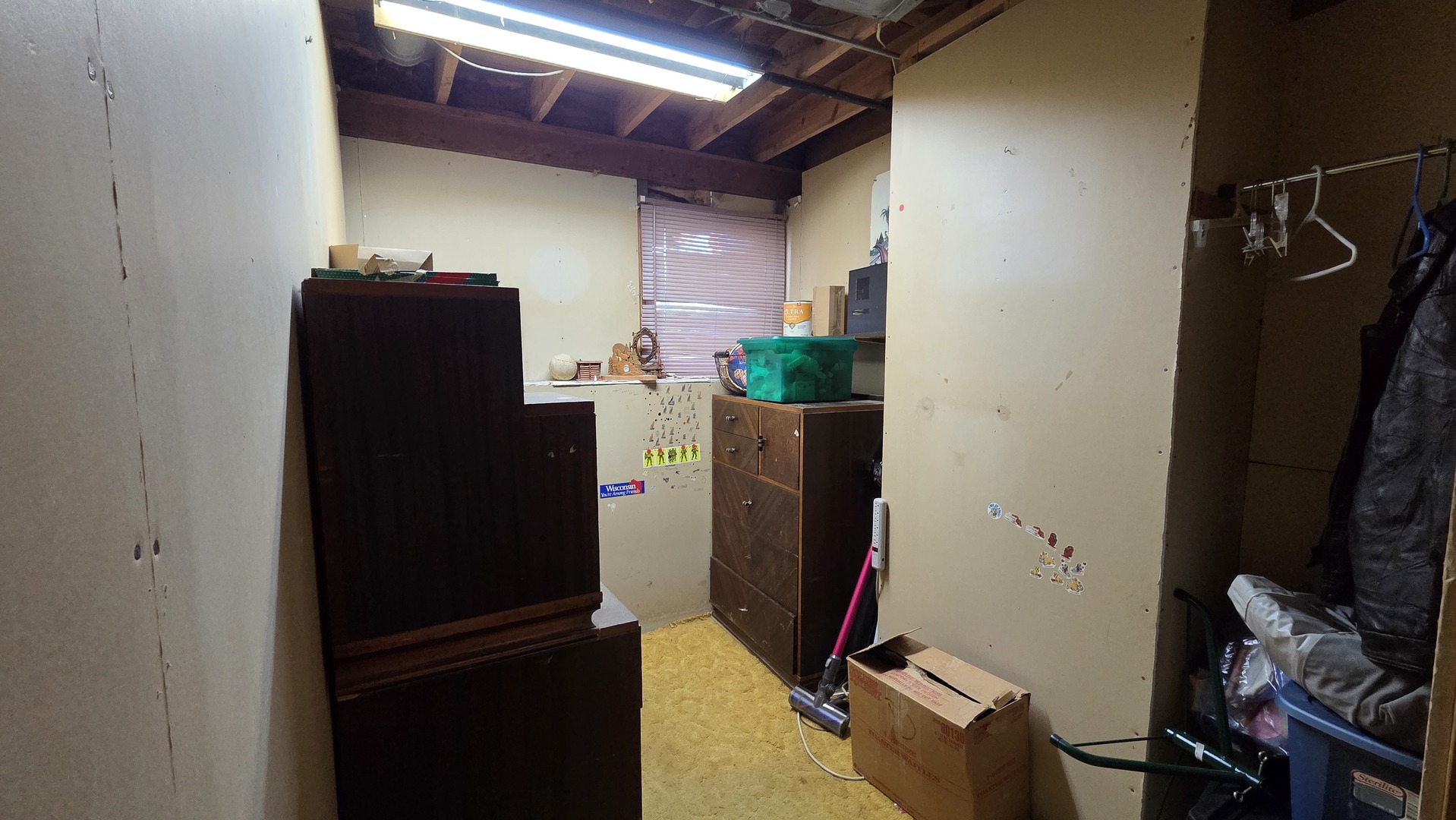 5313 Burwood Road Oakwood Hills, IL 60013 - Photo 26 of 28 a view of storage and utility room with refrigerator and washer