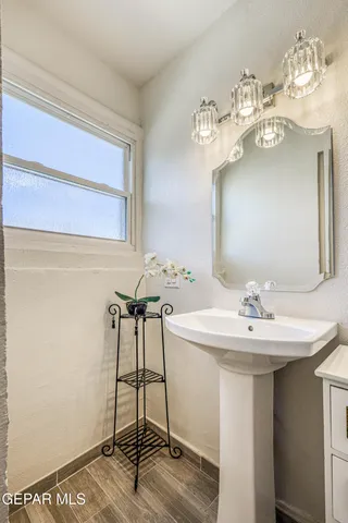 a bathroom with a sink and a bathtub