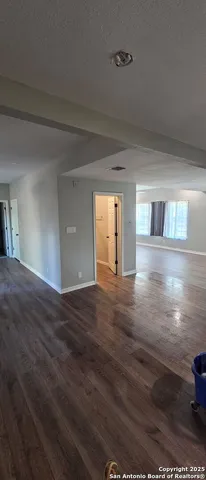 wooden floor in a room
