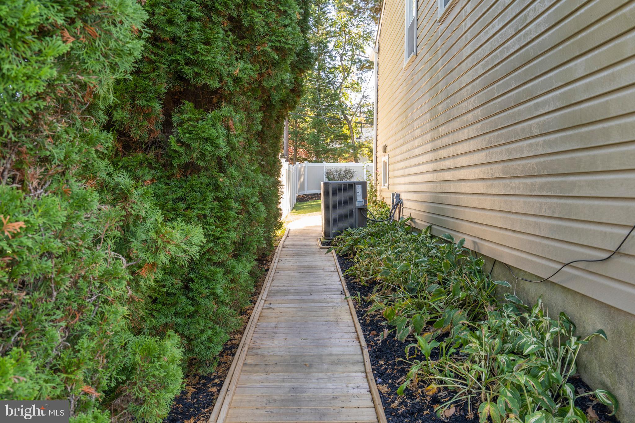 208 Preston Road Flourtown, PA 19031 - Photo 31 of 37 Sidewalk leading to the Back Yard