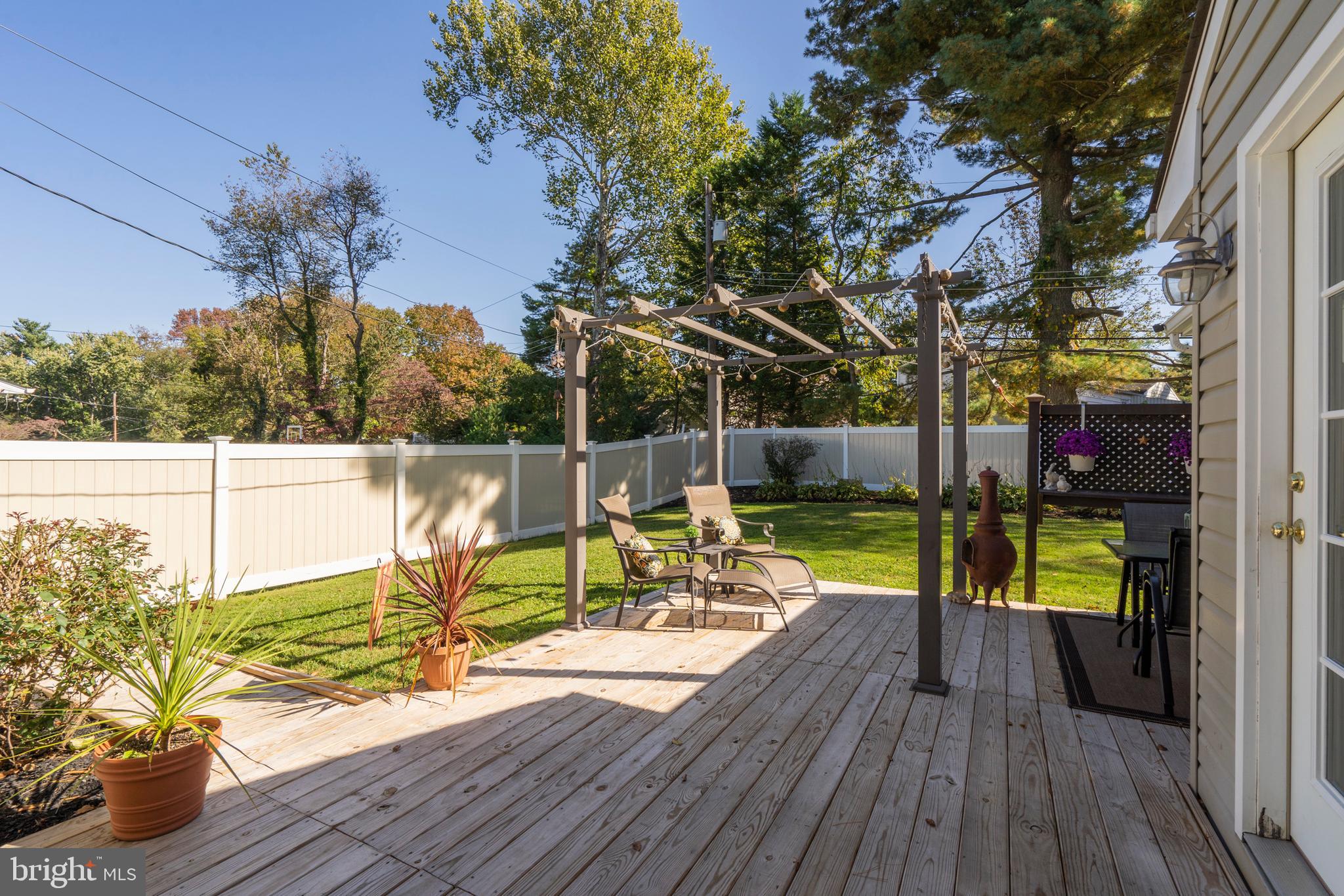 208 Preston Road Flourtown, PA 19031 - Photo 33 of 37 Private Back Deck