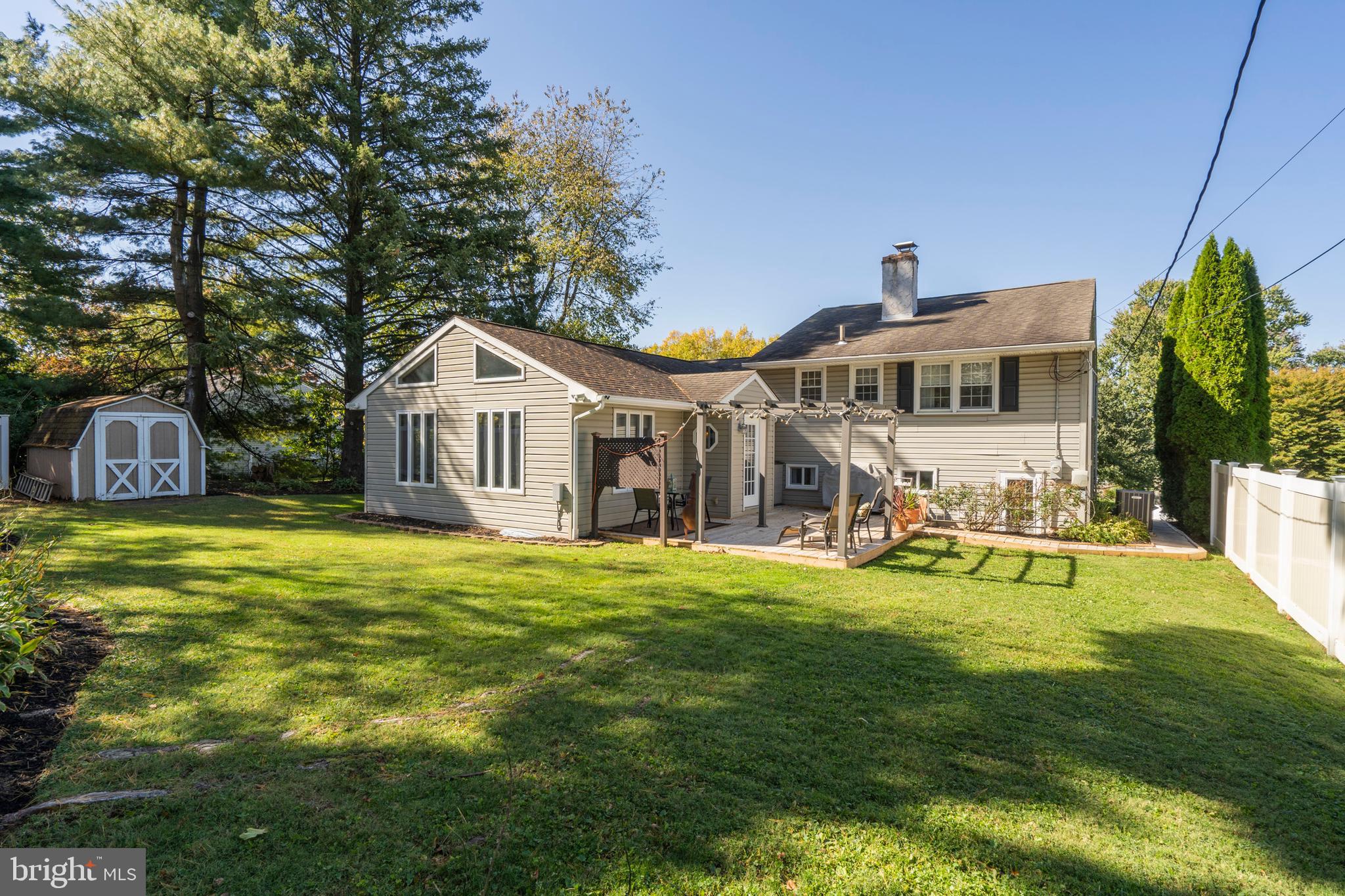 208 Preston Road Flourtown, PA 19031 - Photo 37 of 37 Back view of the House