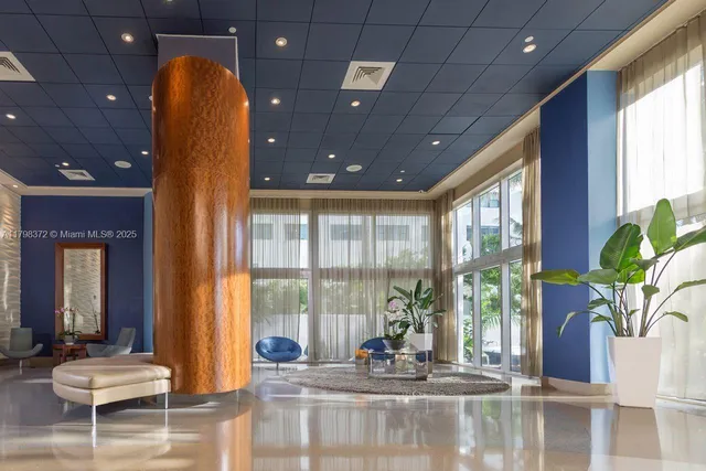 a room with gym equipment