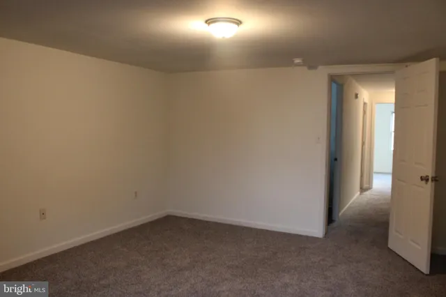 a view of empty room