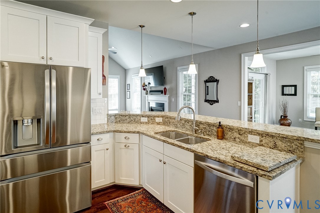 3606 Edenfield Road Midlothian, VA 23113 - Photo 22 of 67 Kitchen featuring white cabinetry, stainless steel