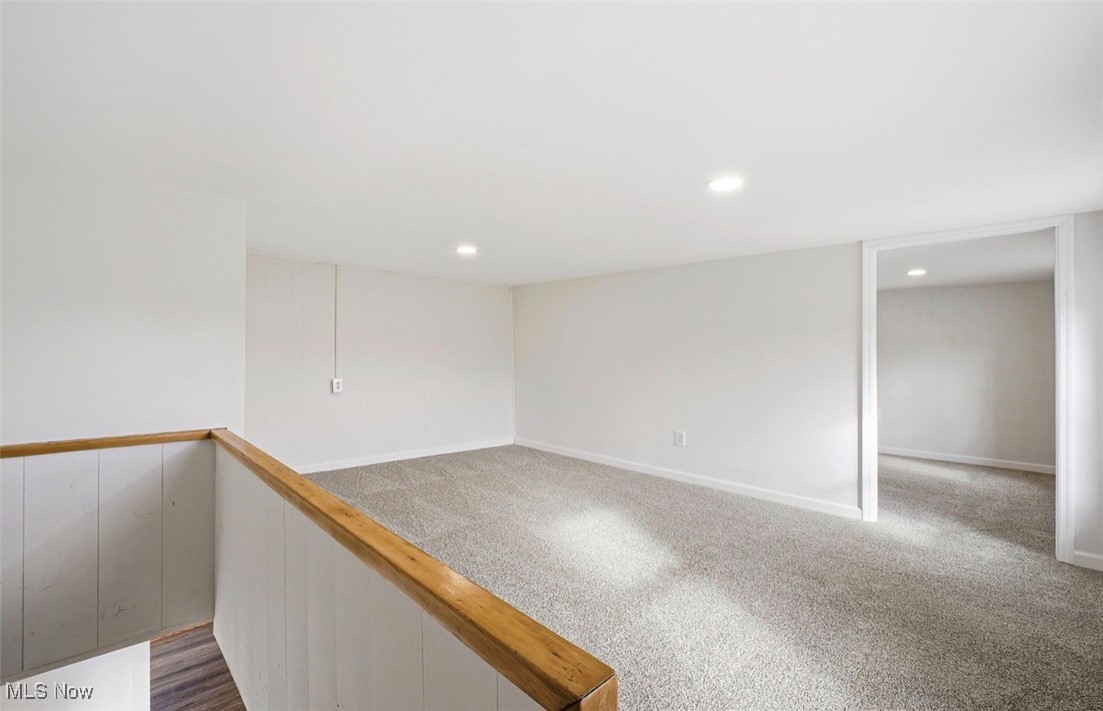 1635 Irish Ridge Road Philo, OH 43771 - Photo 23 of 48 Carpeted empty room with recessed lighting