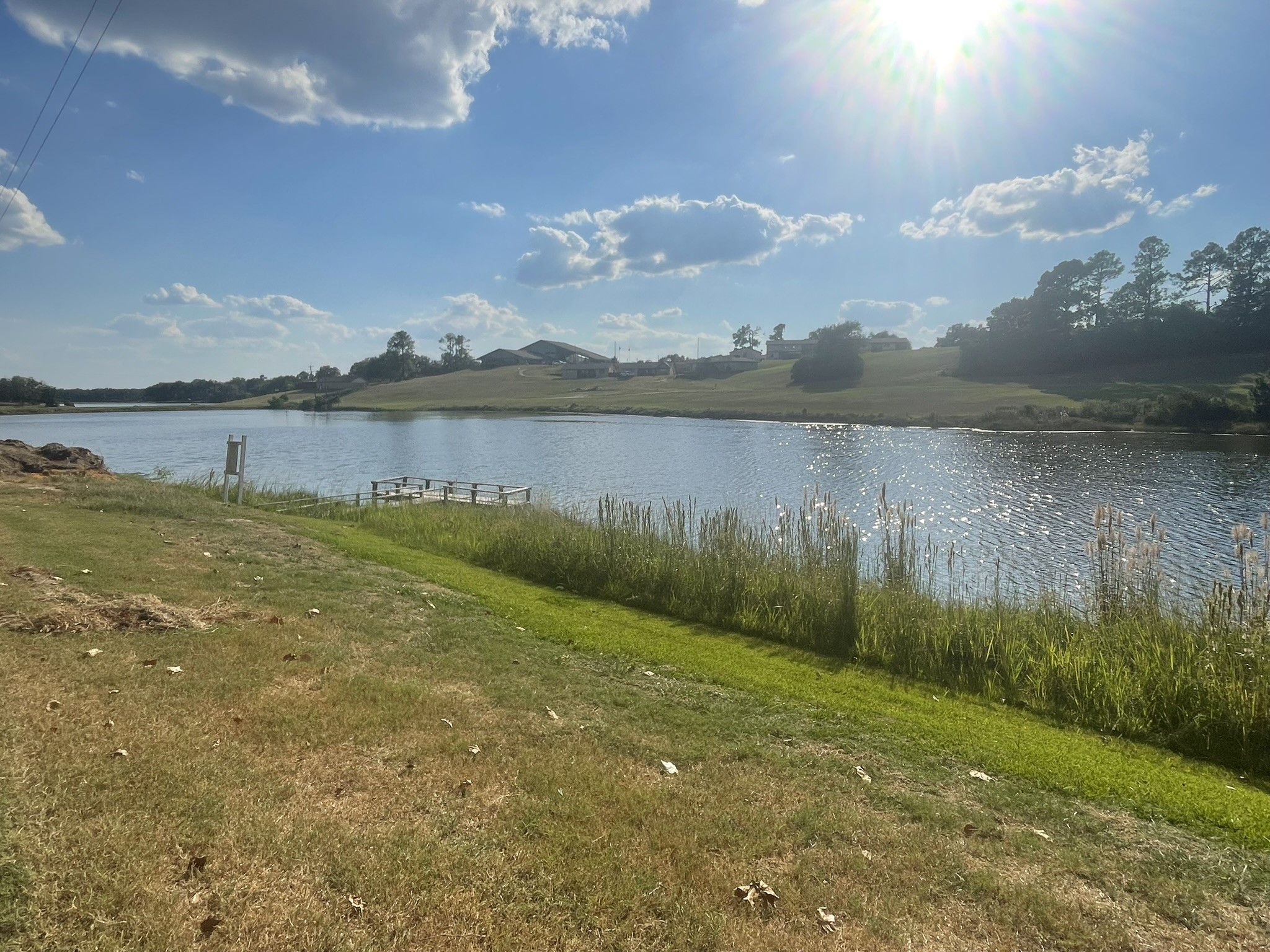 31 Ranch Road Drive Normangee, TX 77871 - Photo 2 of 17 a view of a lake from a yard