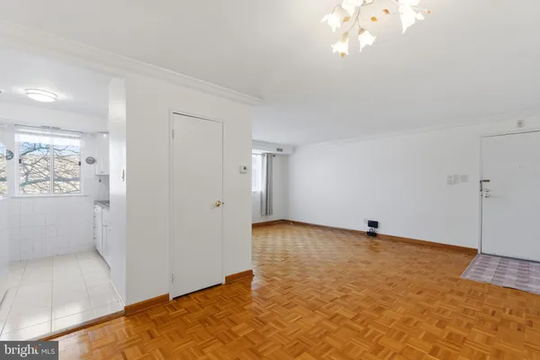 wooden floor in an empty room