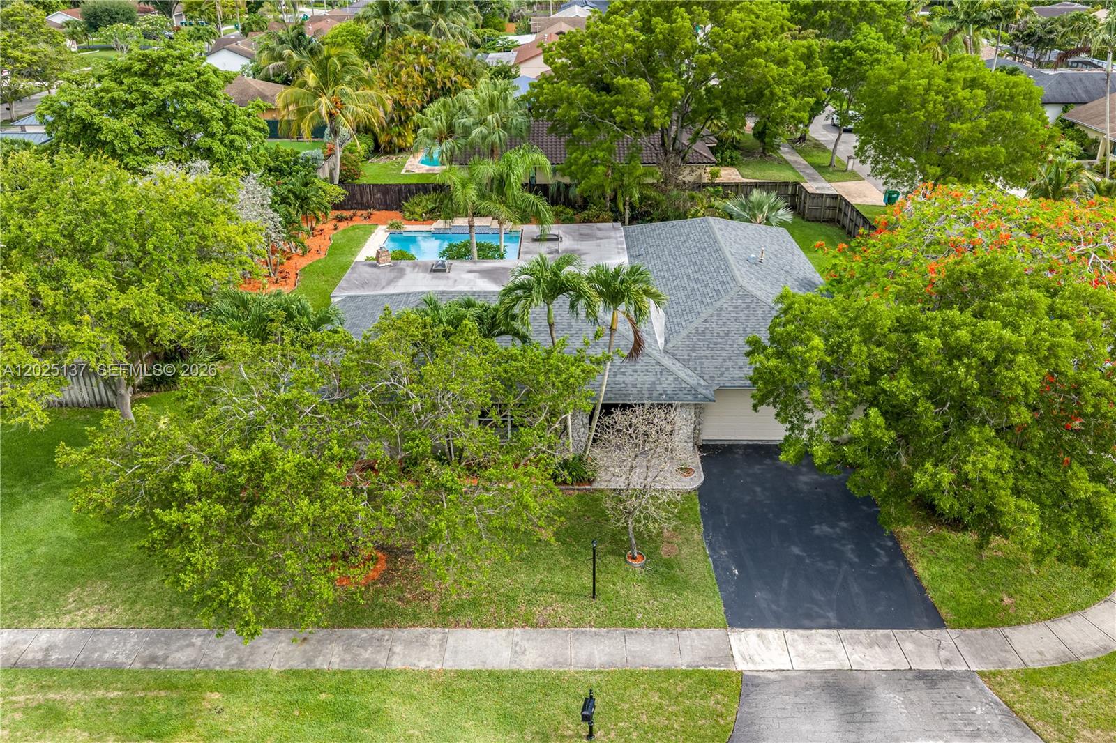11480 Southwest 96th Terrace Miami, FL 33176 - Photo 39 of 54 a view of a yard with plants