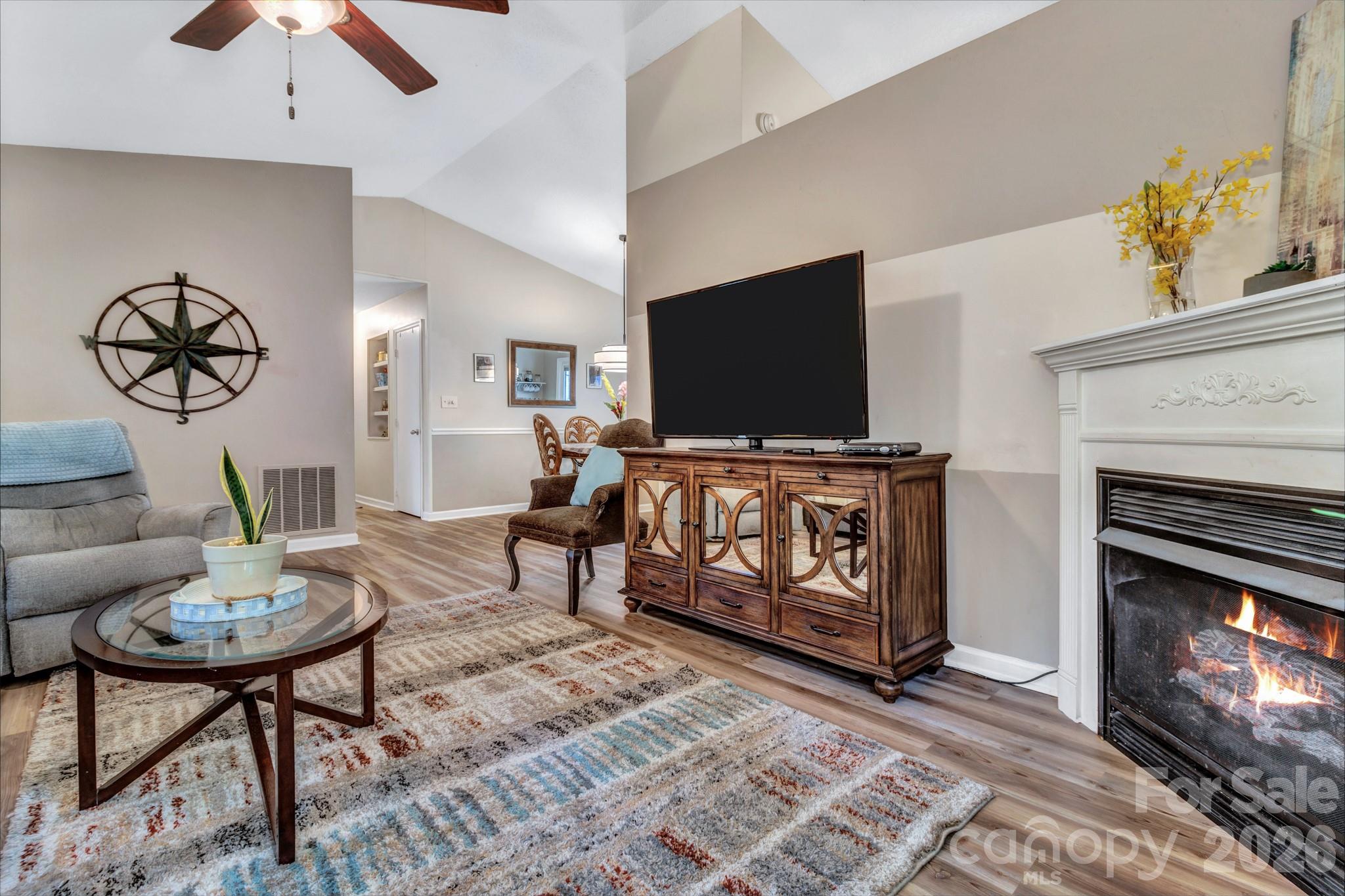 603 Rose Hill Road Asheville, NC 28803 - Photo 15 of 43 a living room with furniture and a flat screen tv