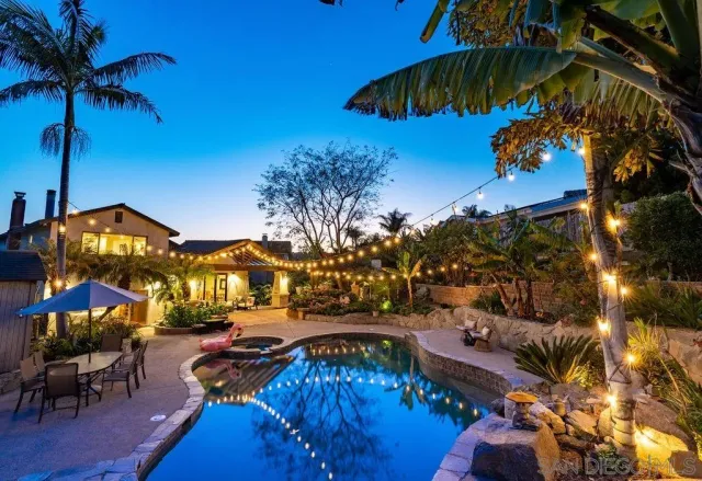 view of an outdoor space with seating area