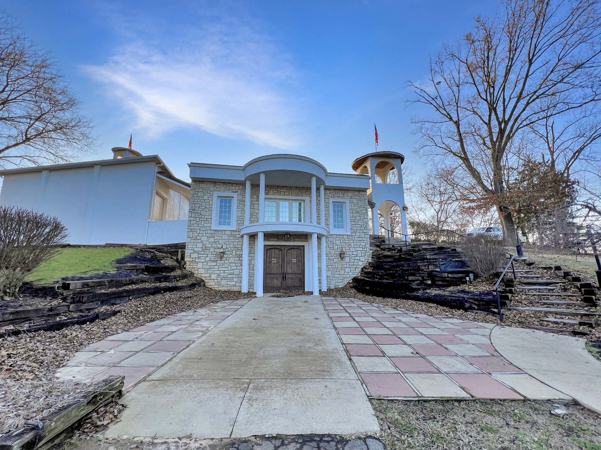 2982 Harvey Bowden Road Springville, TN 38256 - Photo 39 of 48 a front view of a house with a garden