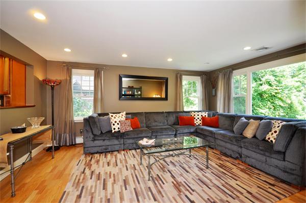 65 Columbia Road Arlington, MA 02474 - Photo 13 of 30 a living room with furniture and a large window