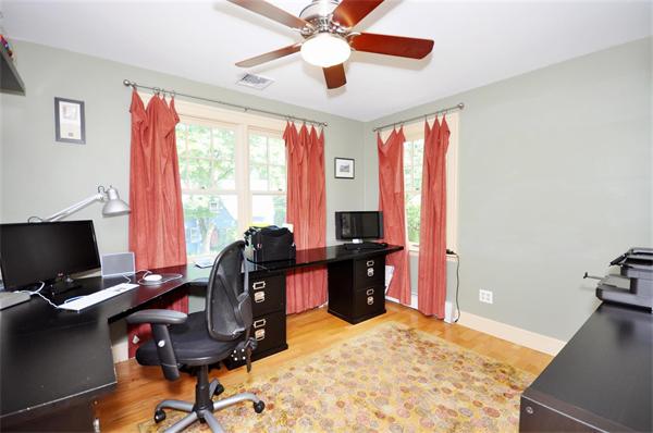 65 Columbia Road Arlington, MA 02474 - Photo 26 of 30 a view of a workspace with furniture and a window